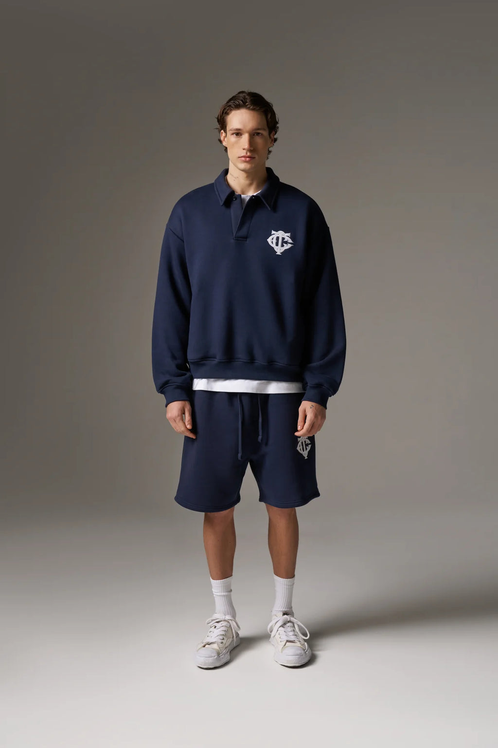Polo Yaka Sweatshirt - Relax Fit