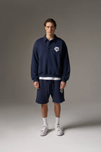 Polo Yaka Sweatshirt - Relax Fit