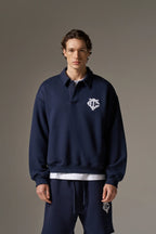 Polo Yaka Sweatshirt - Relax Fit