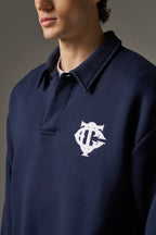 Polo Yaka Sweatshirt - Relax Fit