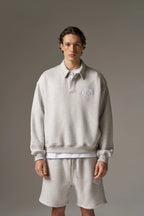 Polo Yaka Sweatshirt - Relax Fit