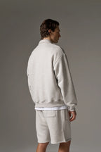 Polo Yaka Sweatshirt - Relax Fit