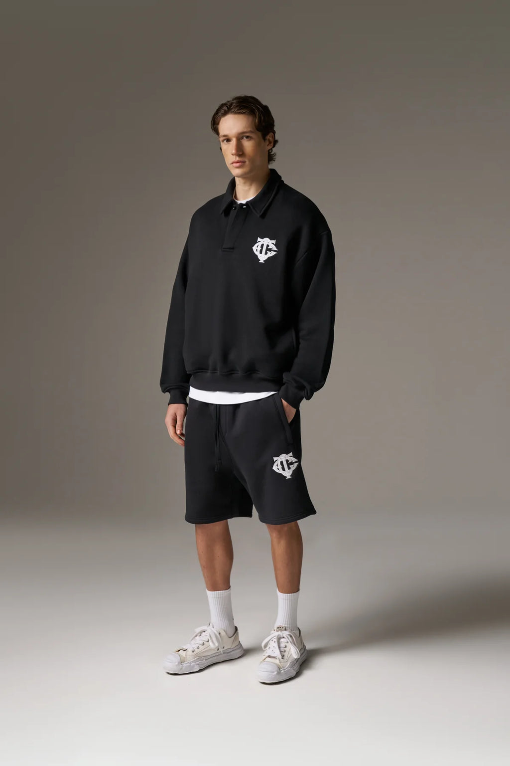 Polo Yaka Sweatshirt - Relax Fit
