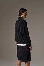 Polo Yaka Sweatshirt - Relax Fit
