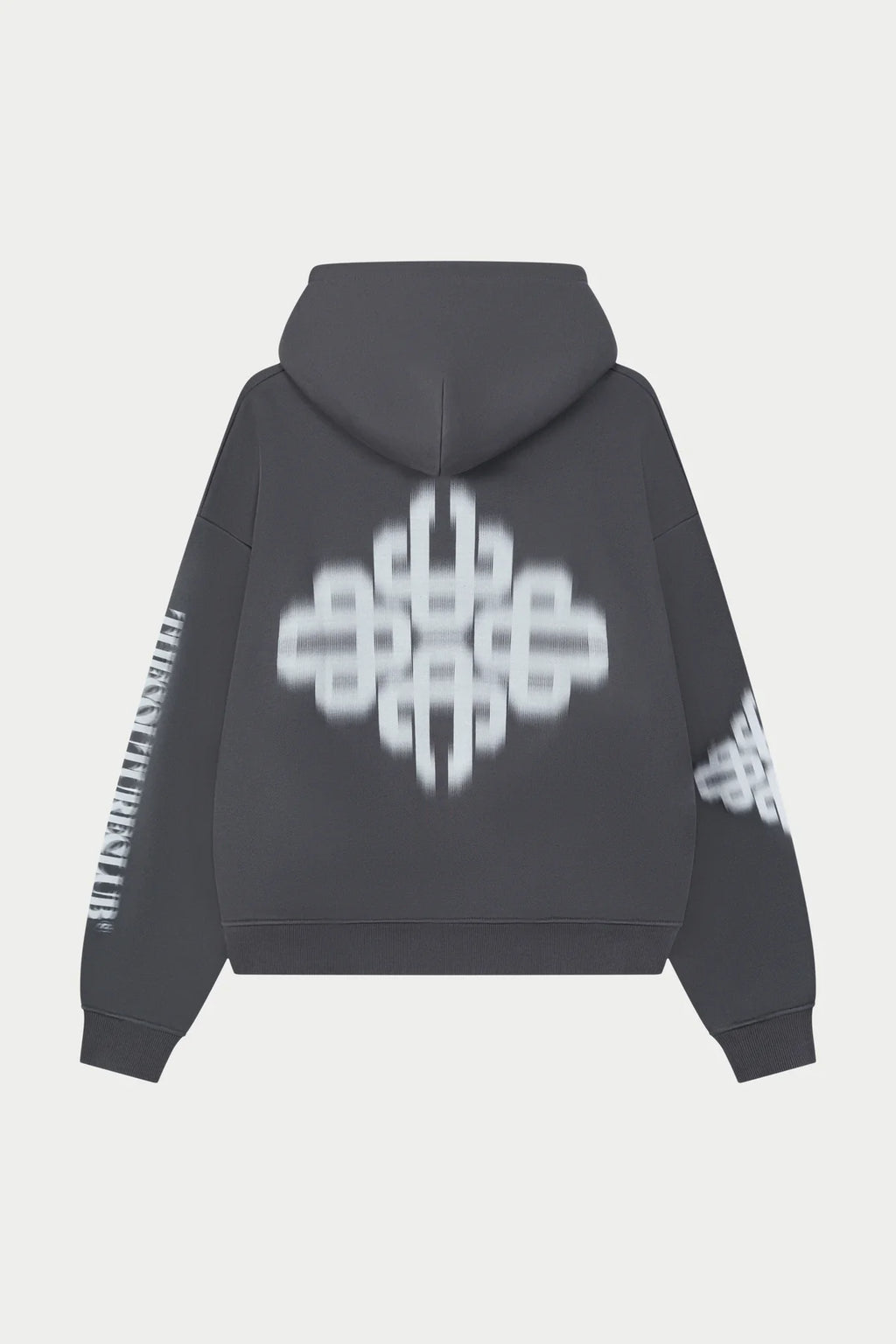 Kahverengi Fermuarlı Kapüşonlu Sweatshirt